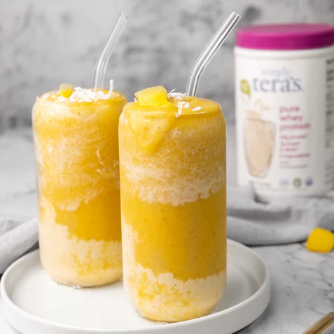 Tropisk smoothie med sea moss