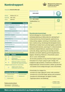 Kontrolrapport 20. maj 2025